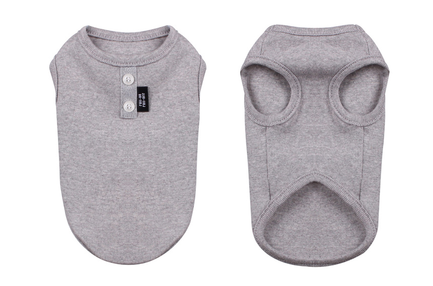 NEW DOG FASHION DOG Dog Dog Dress Button
