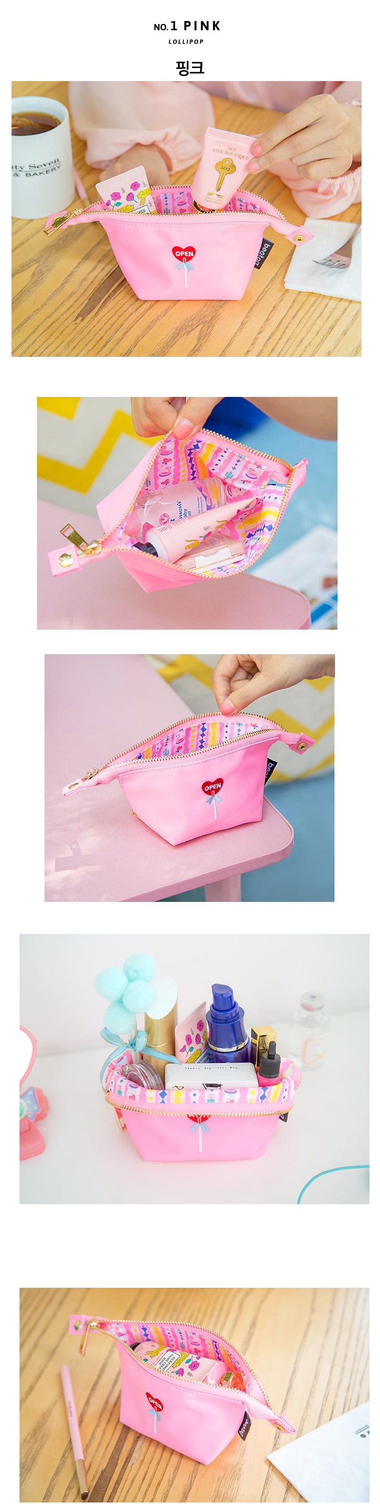 New bentoy character embroidery cosmetic pouch min