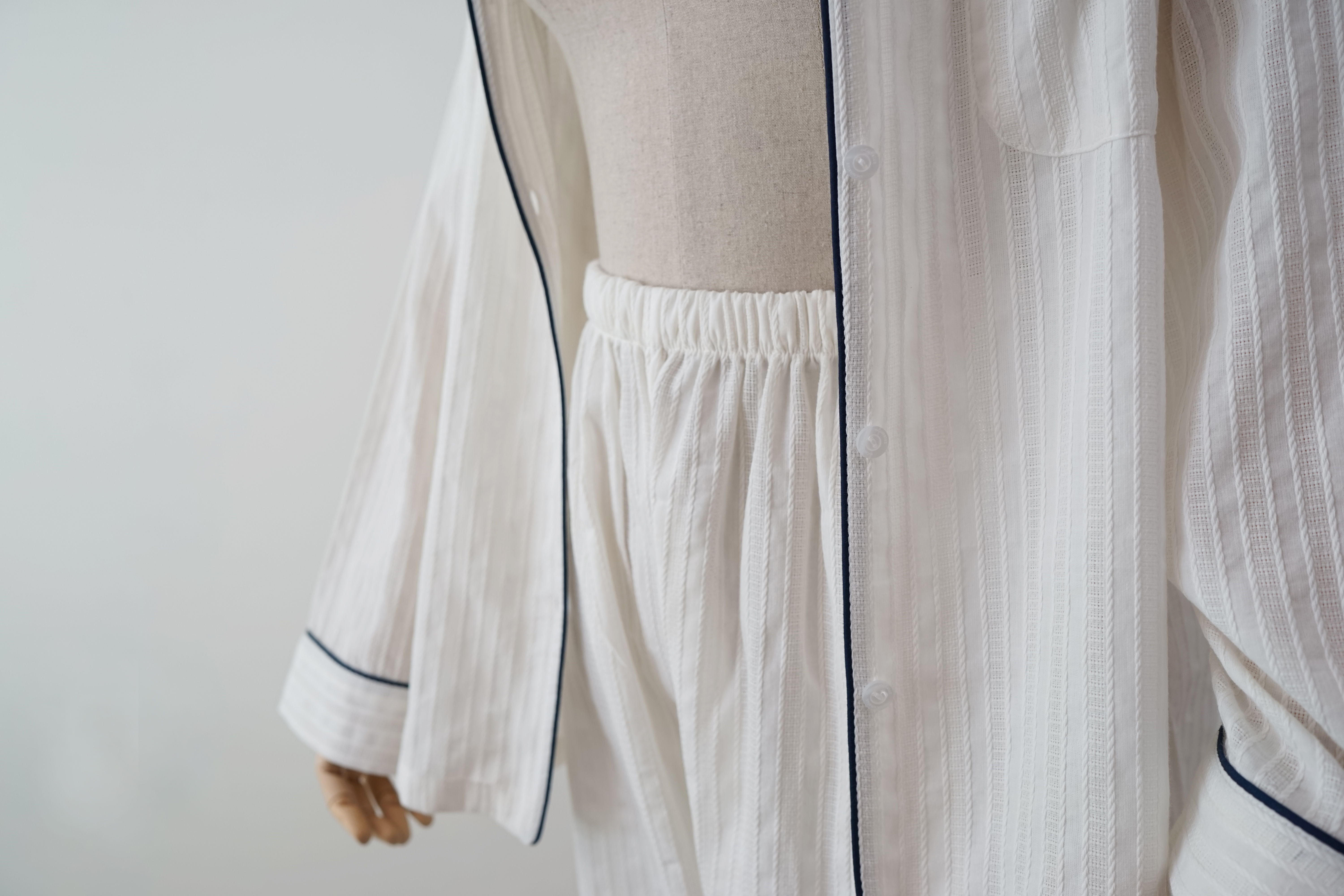 New Blanc Sleeping Pajamas _ White Pajama Set Pret