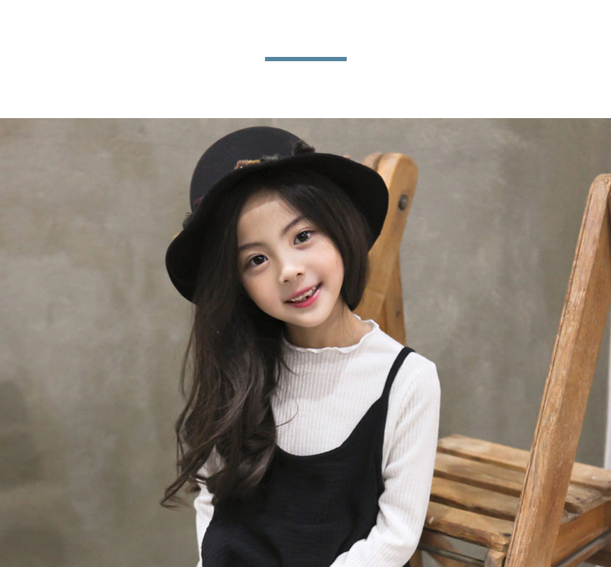 Child Hat Floppy Ethnic Girl Vacations Autumn Feve