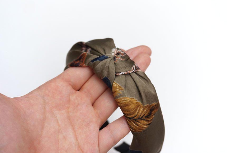 New FW Bandana Hair Turban Headband Luxury Band Lu