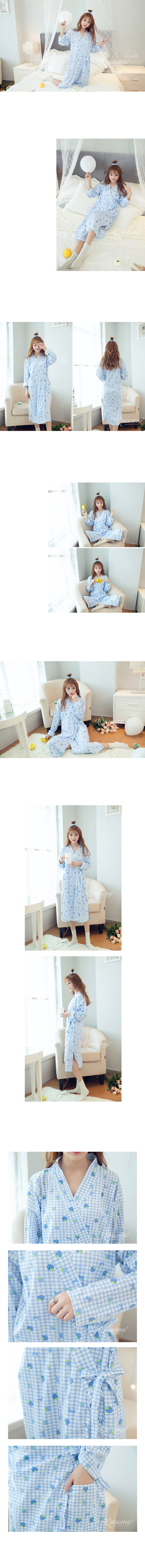 New Free Shipping yukata blue yukata pajamas pajam