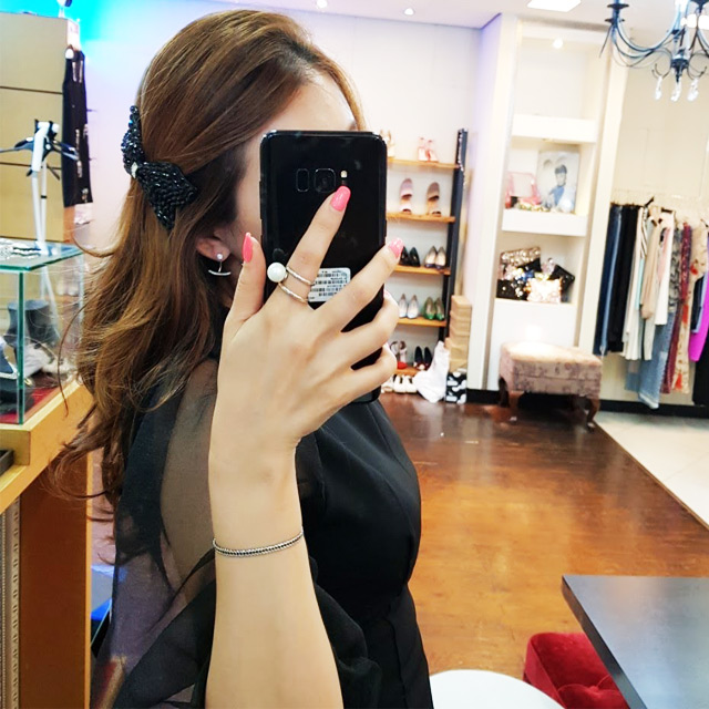 Female Hamaica Ribbon Hairpin 2size 2colors Femini