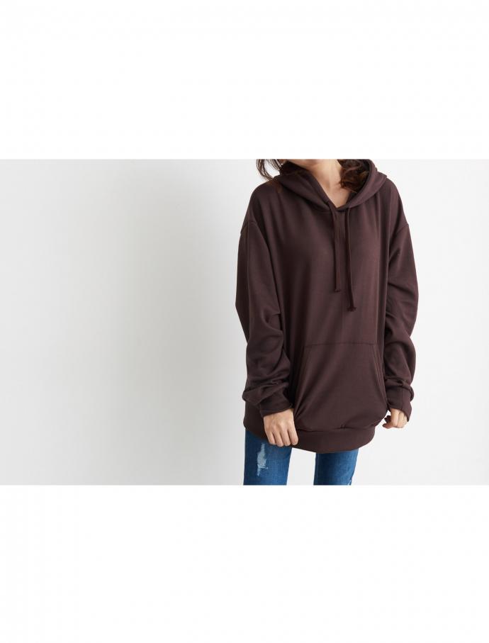 O Buffett Hooded T-shirt Women Casual Lovely Smoot