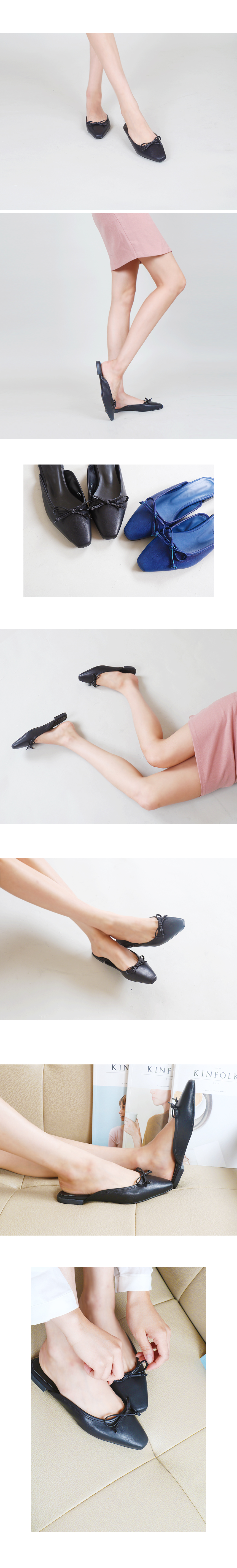 New Ribbon Flat Blower Slippers Women Women Daily