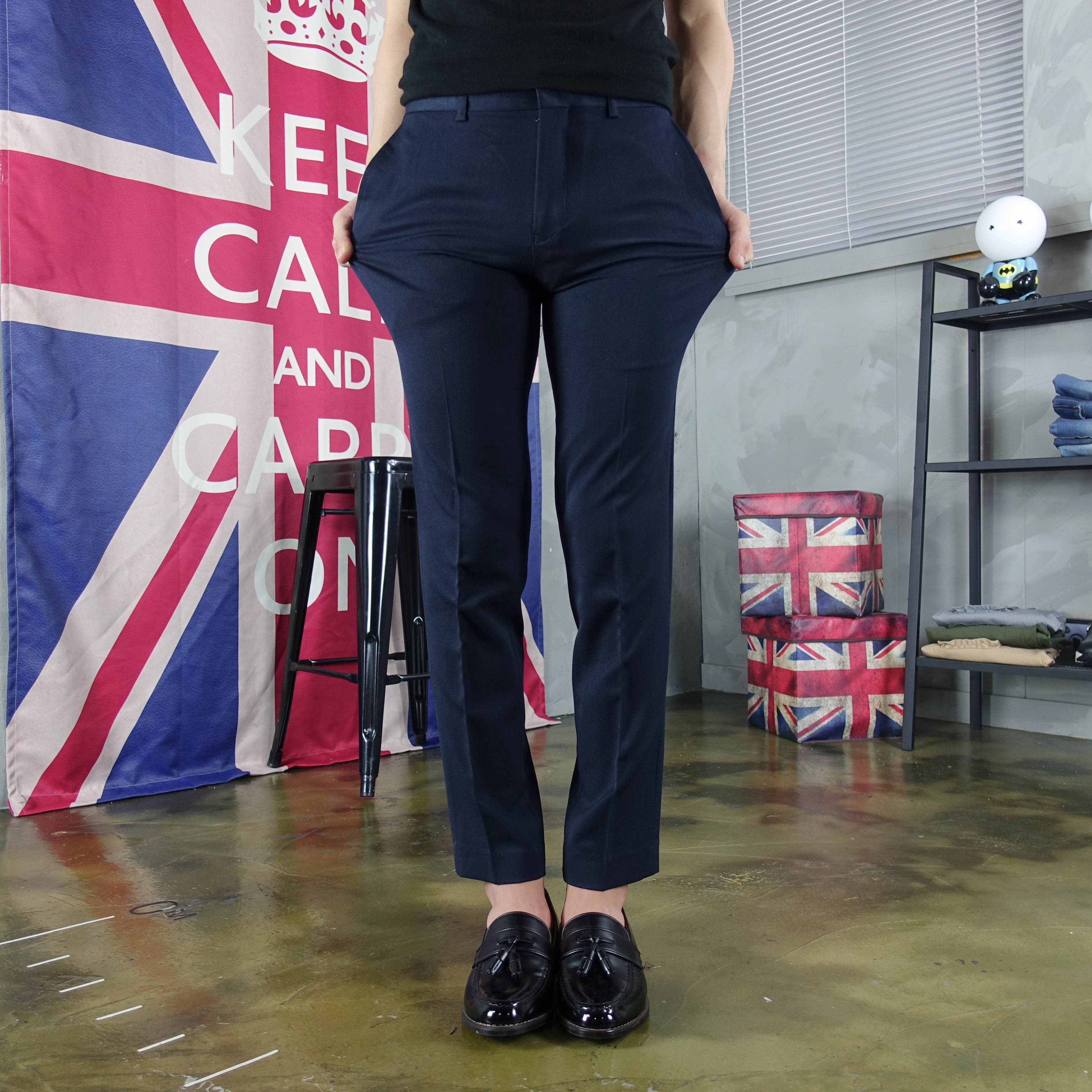 New Men's Pants Men's Basic Slacks Pants Spa