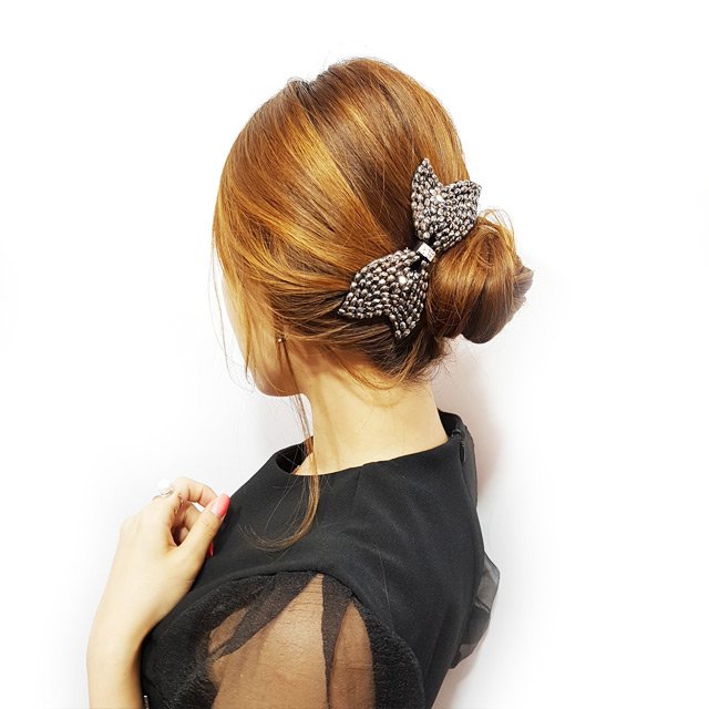Female Hamaica Ribbon Hairpin 2size 2colors Femini