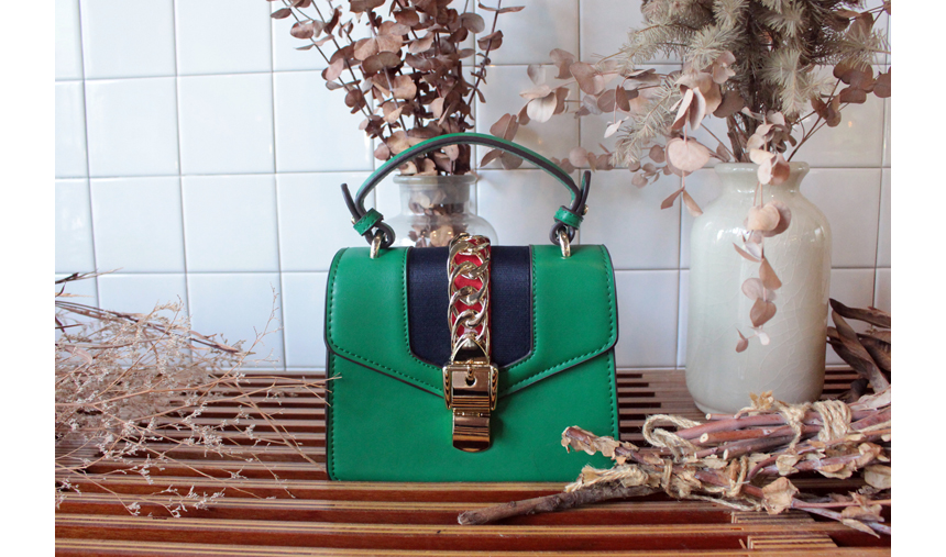 New Chain Silvy Bag Mini Cross Bag 4color Daily Ba