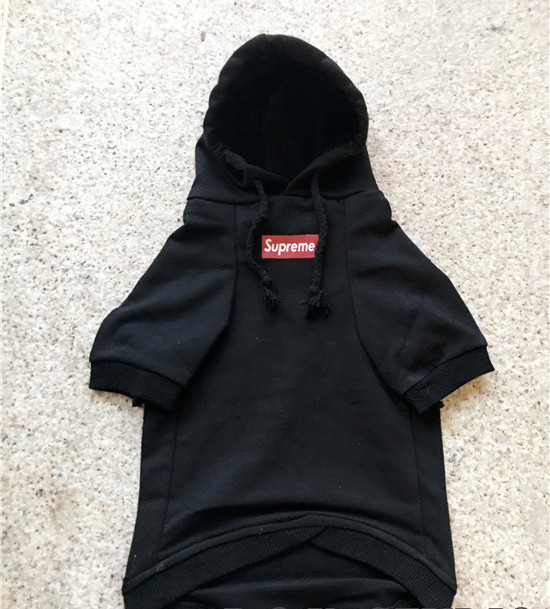 NEW DOG FASHION Supreme ST hooded dog clothes dog 