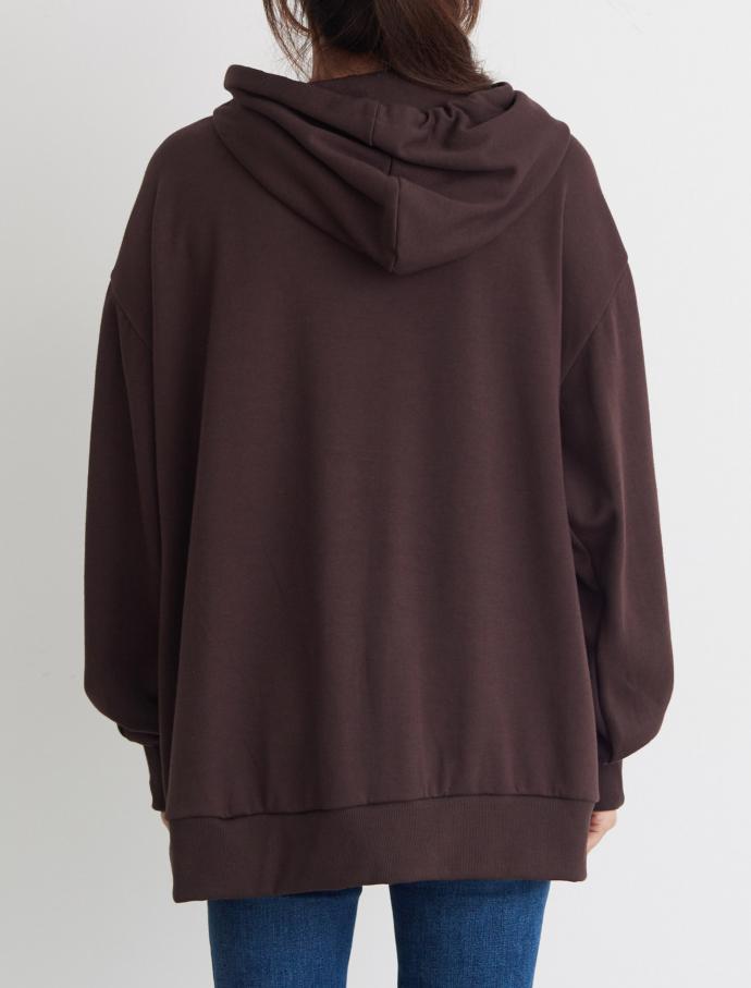 O Buffett Hooded T-shirt Women Casual Lovely Smoot