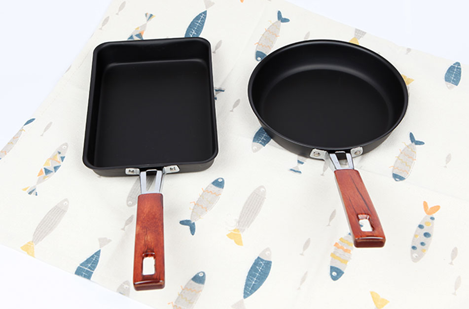 NEW FRYING PAN Japanese iron plate mini round fryi