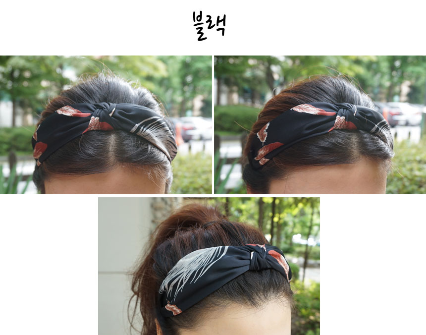 New FW Bandana Hair Turban Headband Luxury Band Lu