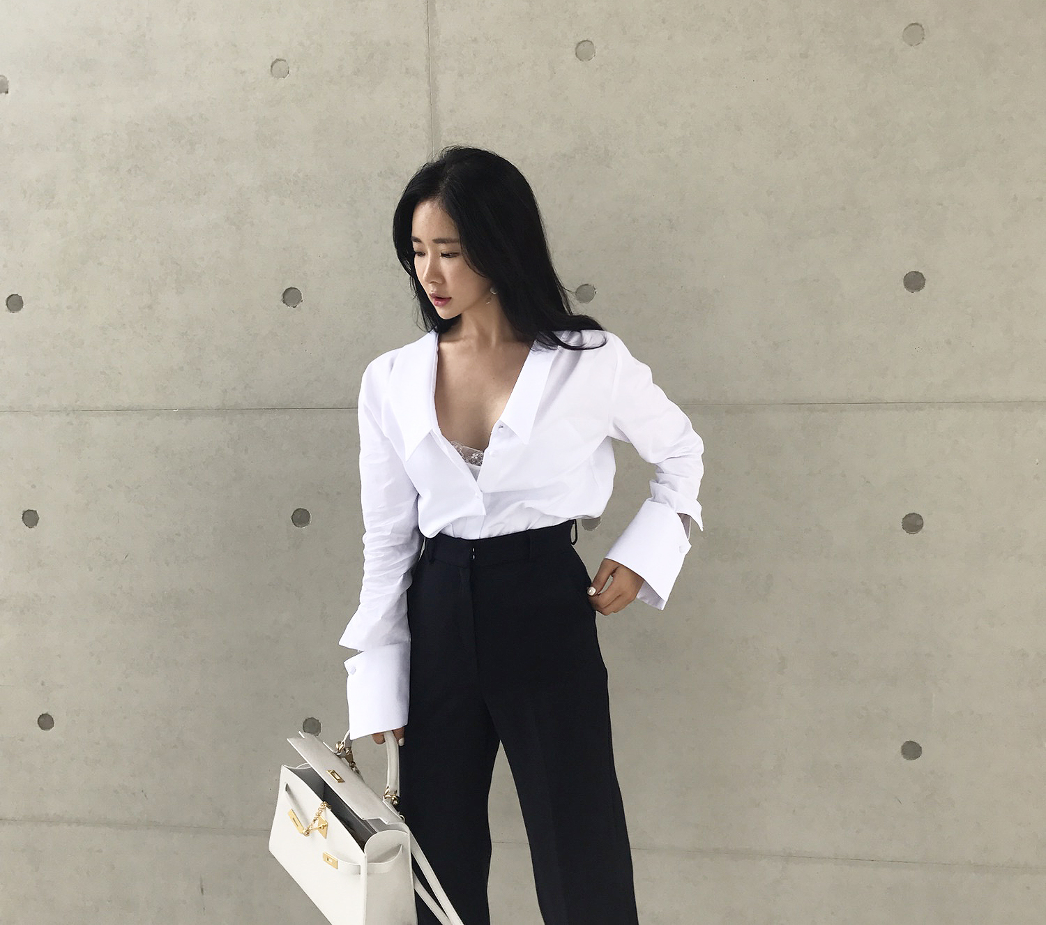 NEW FASHION LADY GIRL Blouse 백킹블라우스 2 colors