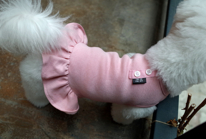 NEW DOG FASHION DOG Dog Dog Dress Button
