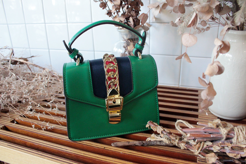 New Chain Silvy Bag Mini Cross Bag 4color Daily Ba