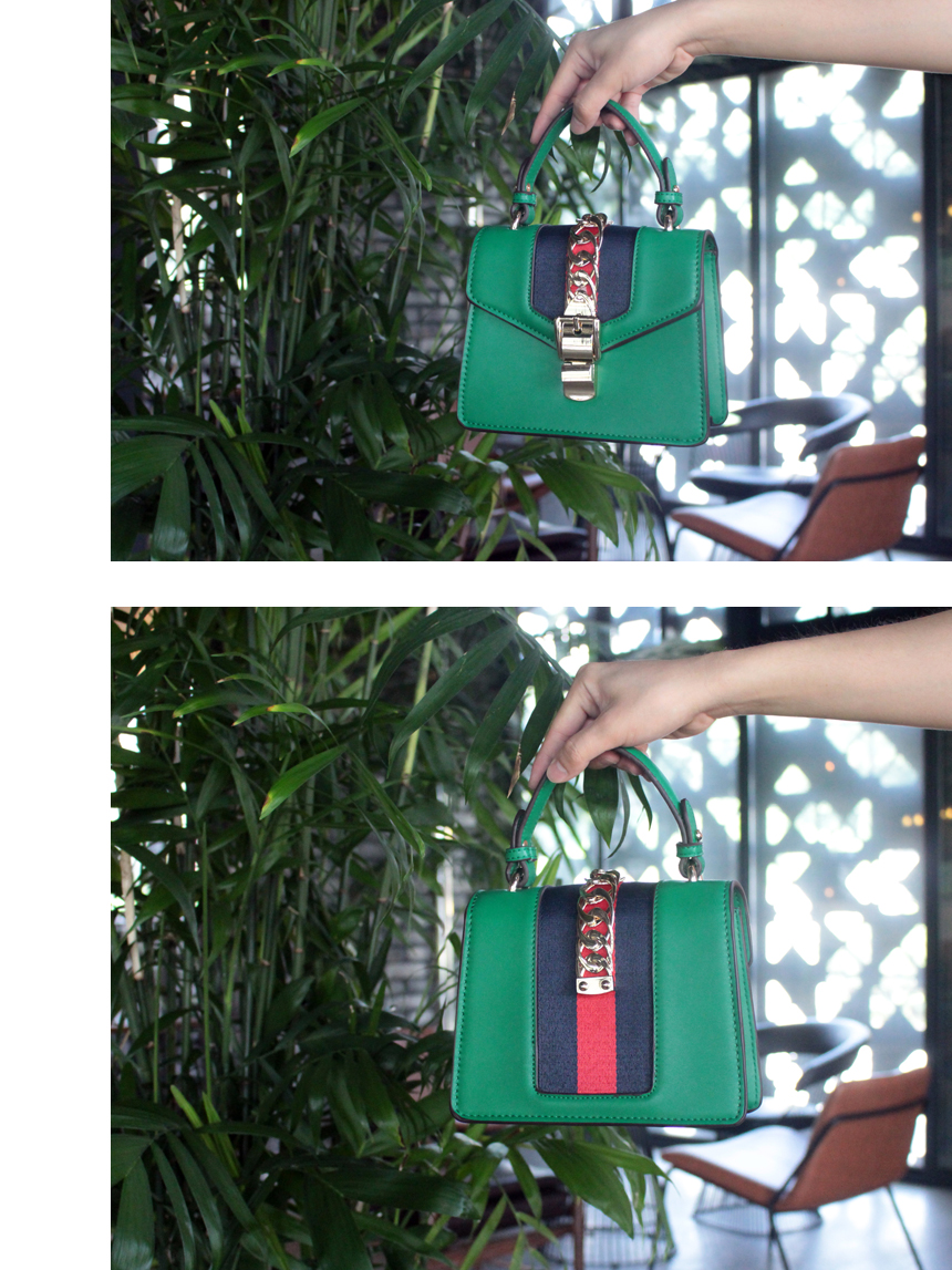 New Chain Silvy Bag Mini Cross Bag 4color Daily Ba