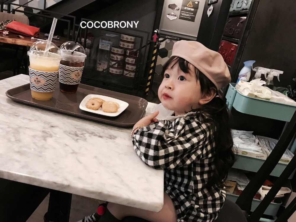 Leather Beret Girl Baby Toddler Hat Baby