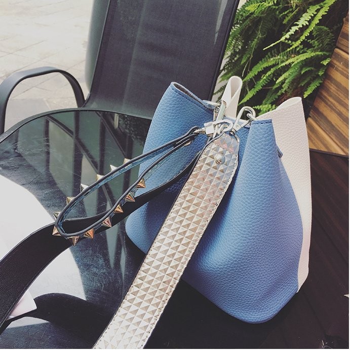 Same day shipping way color bucket bag 7 color Nat