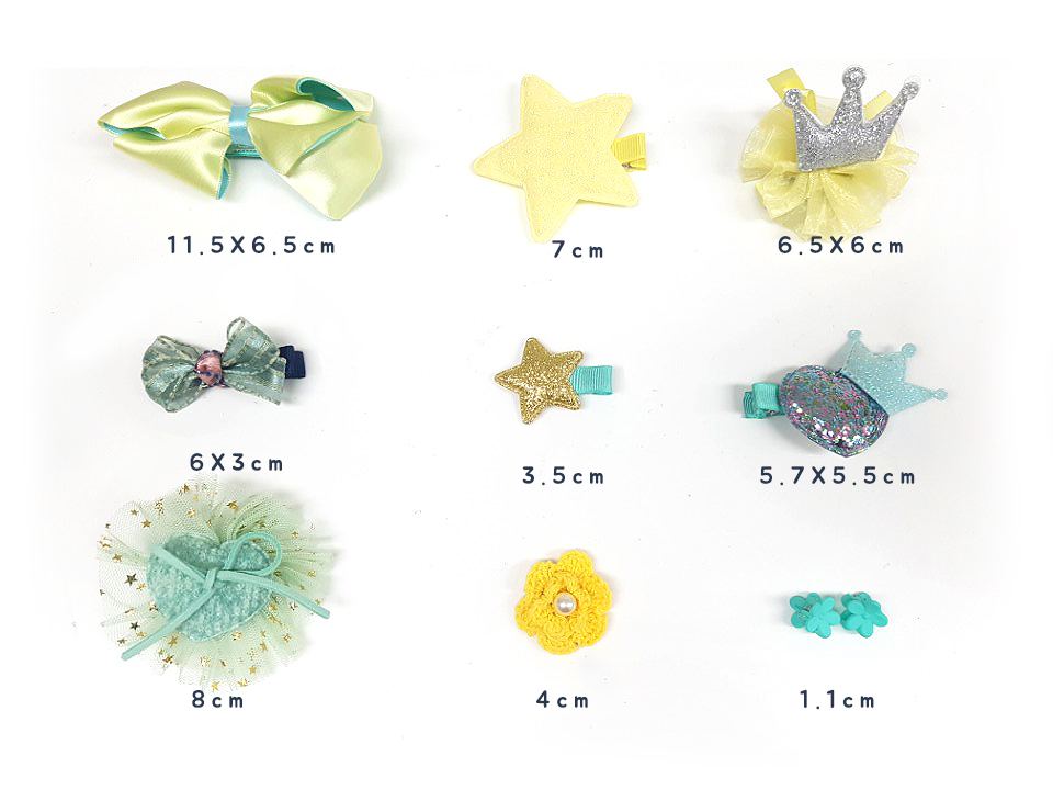 New Baby Head Hair Accessory Hairpin Set Nordic St