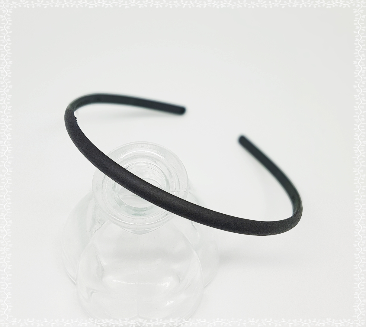 Teeth headband slim hair band cubic base painless 