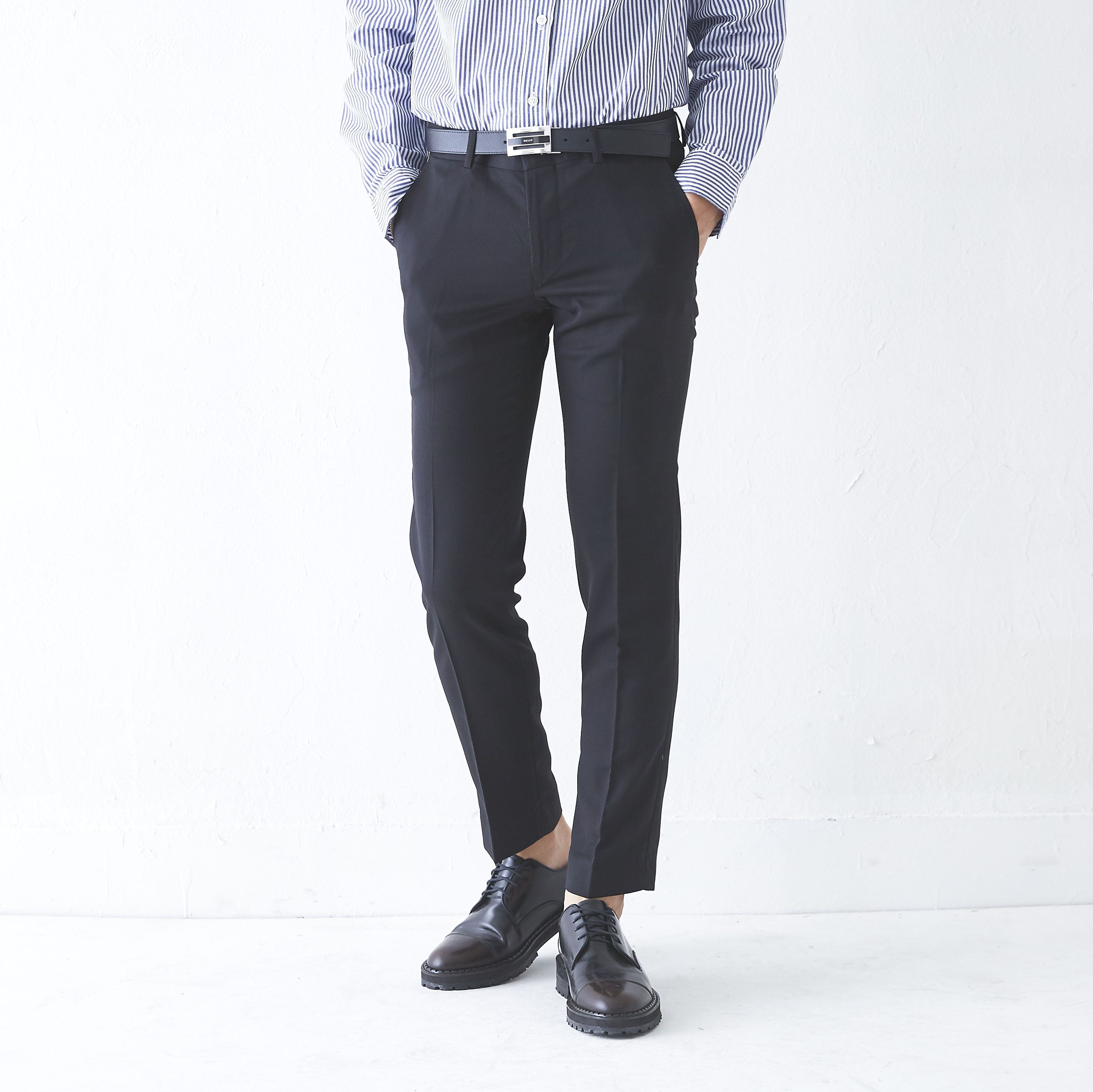 New Men's Pants Slim Fit Men Span Slacks 4 COLO