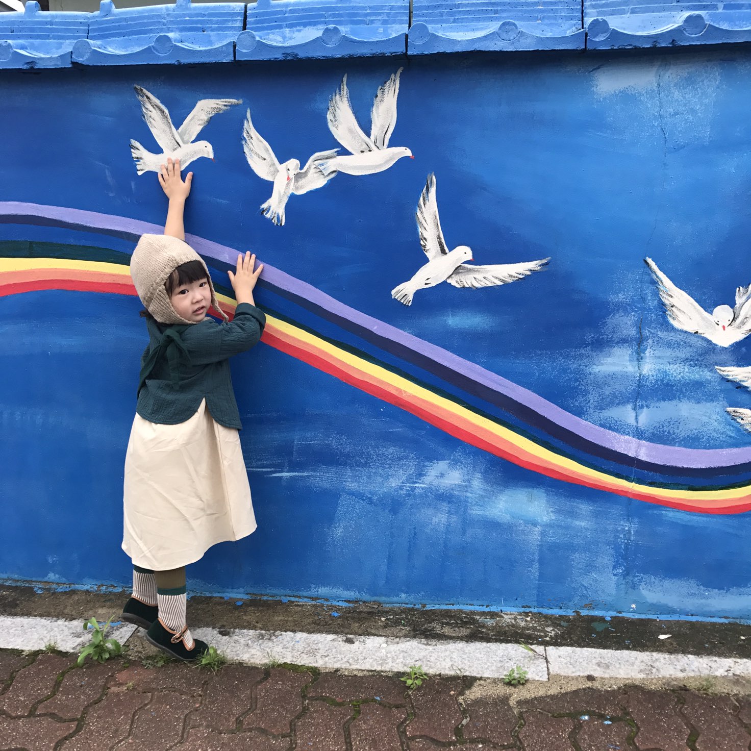 2 years old Hokuou modern sensibility warm cute ba