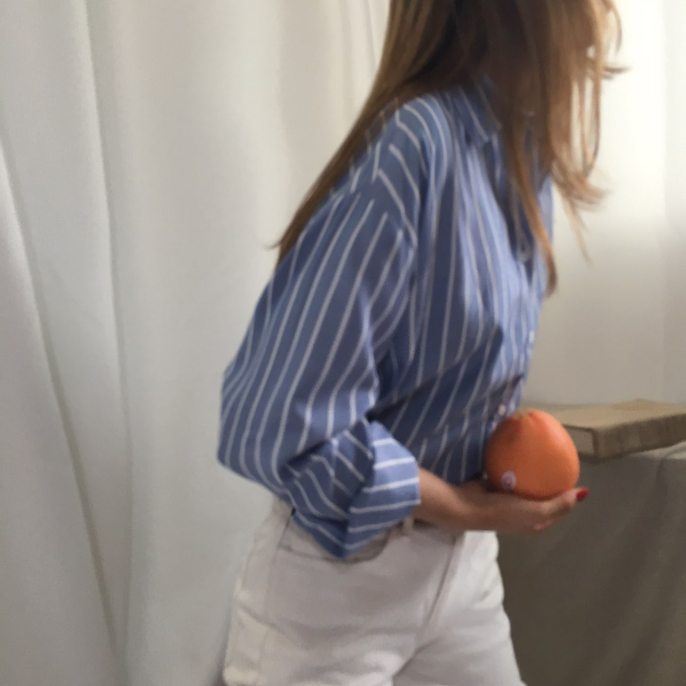 NEW FASHION LADY GIRL Blouse BASIC Autumn Stripe