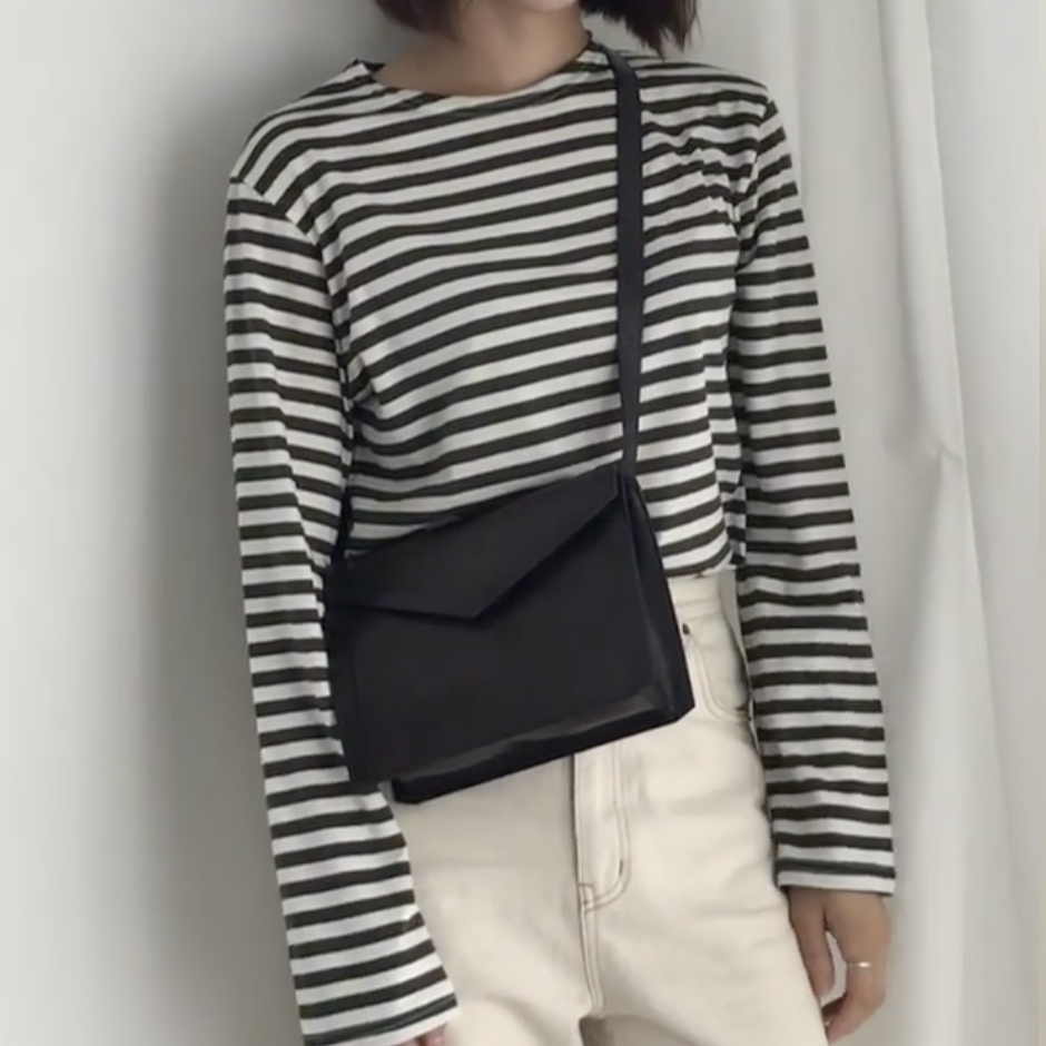 Stripe Box Tea Women's Petit Shirt