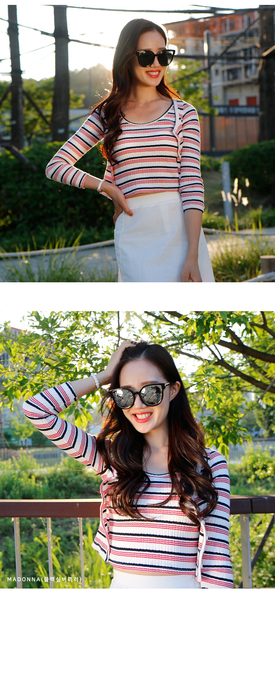 Over-sized sunblock sunglasses Women Cats Eye Asia