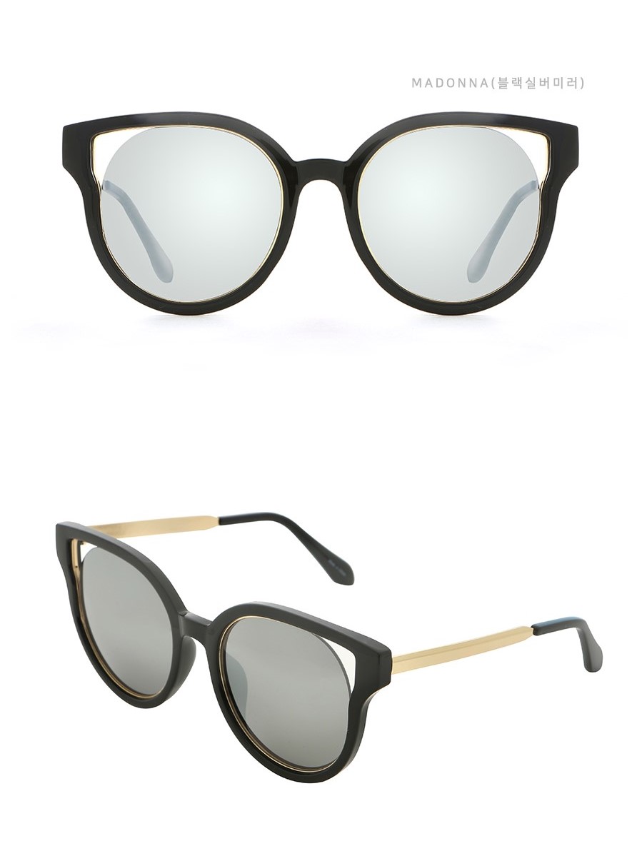 Over-sized sunblock sunglasses Women Cats Eye Asia