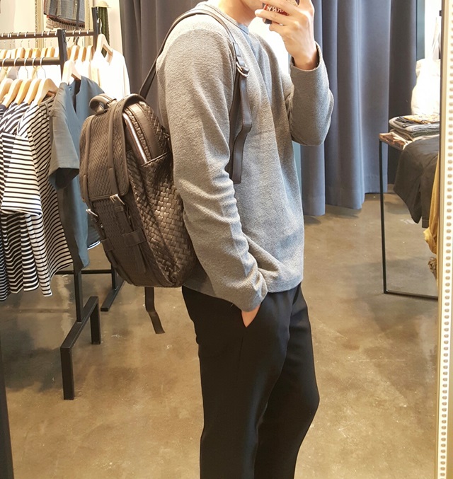 NEW BACKPACK Bottega's office backpack matches 