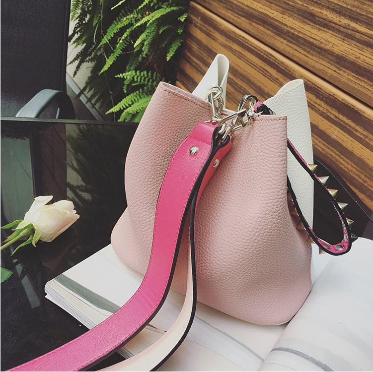 Same day shipping way color bucket bag 7 color Nat