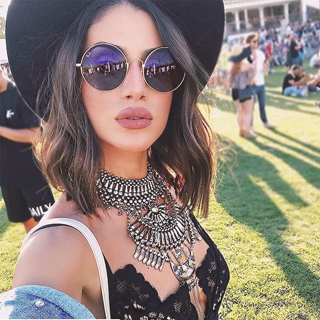 NEW FASHION SUNGLASSES Ray Ban Round Metal Sunglas