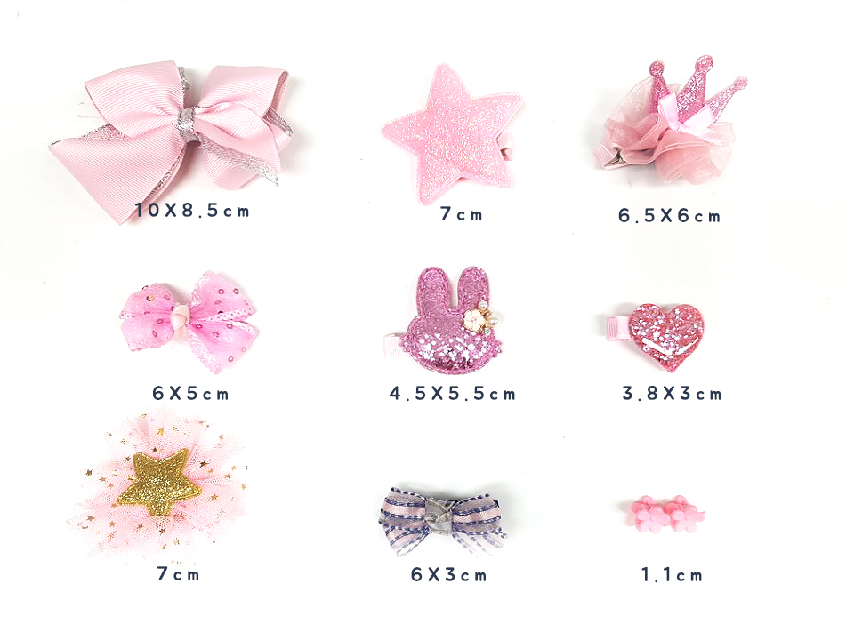 New Baby Head Hair Accessory Hairpin Set Nordic St