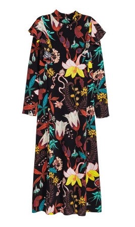 New Women Dress H &amp M Choi Ji Woo Flower Dress