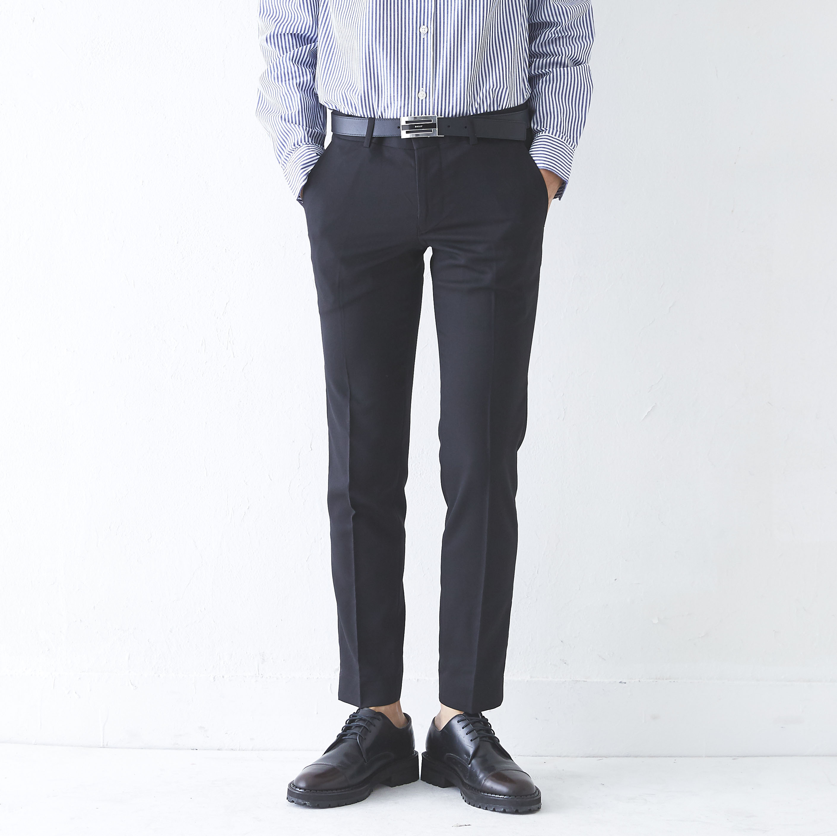 New Men's Pants Slim Fit Men Span Slacks 4 COLO