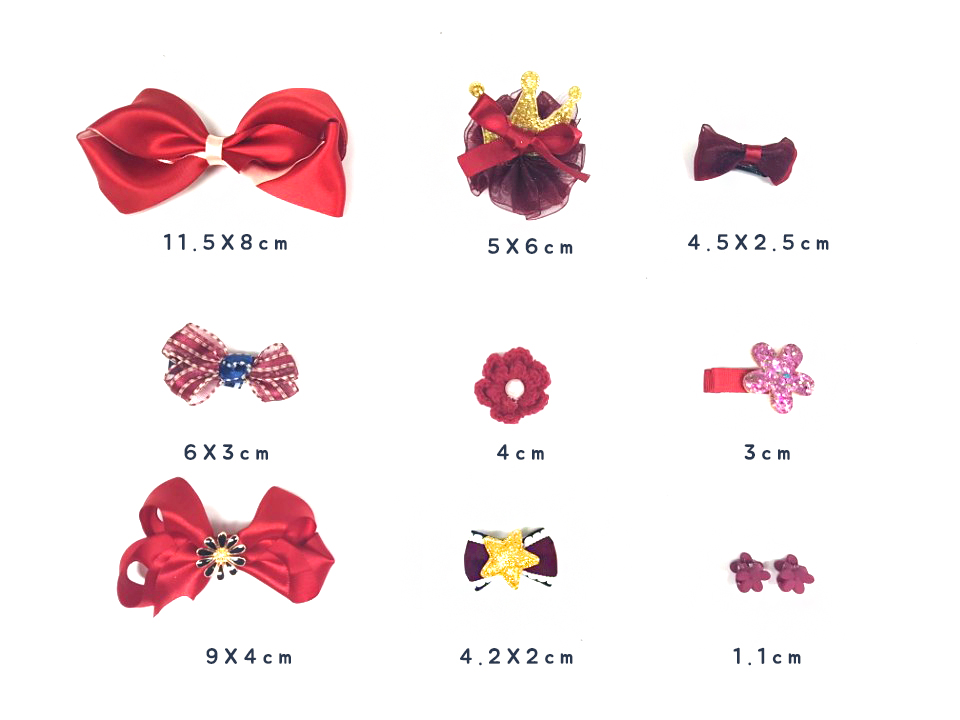 New Baby Head Hair Accessory Hairpin Set Nordic St