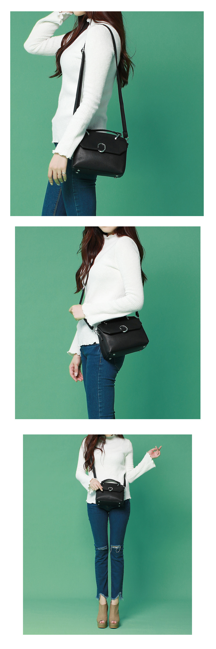 New Yuto Clip point Daily mini cross back Cute bac