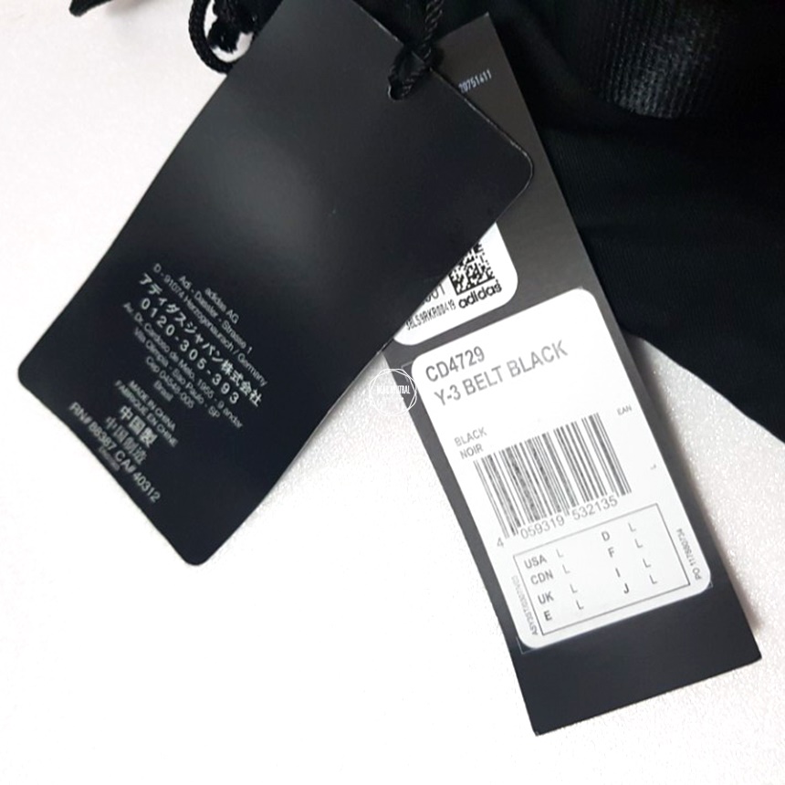 NEW MEN FASHION BELT Y3 Belt White Sack CD4729 y3 