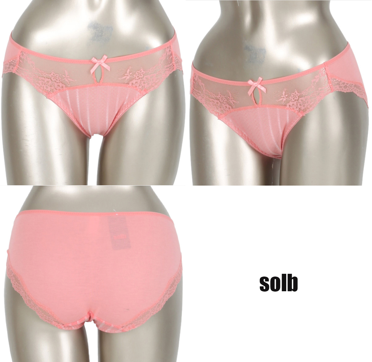 New solb 65 Bra ~ 85 Triple Bone Delight Pink G cu