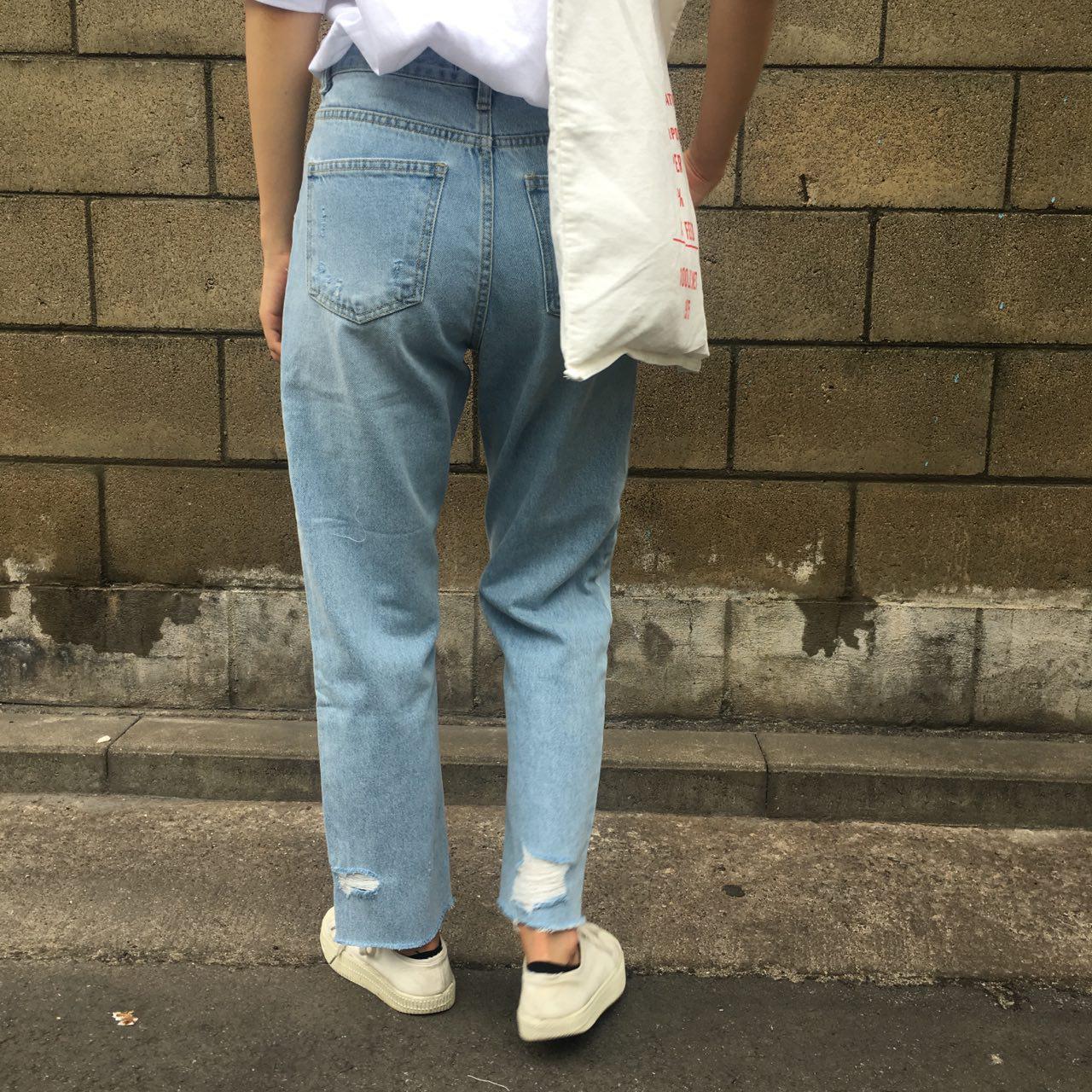 Simple English eco-friendly Daily Women's Cotto