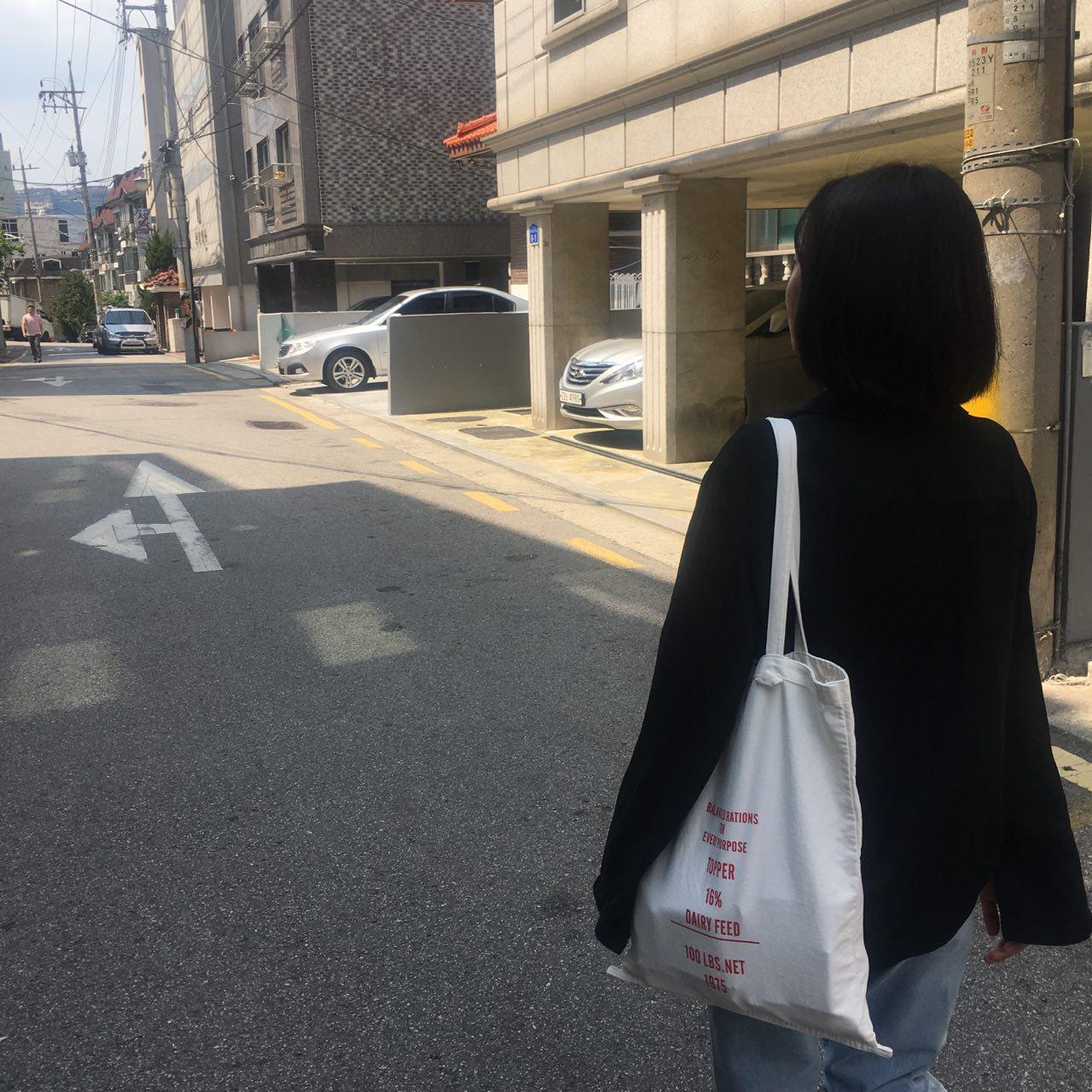 Simple English eco-friendly Daily Women's Cotto