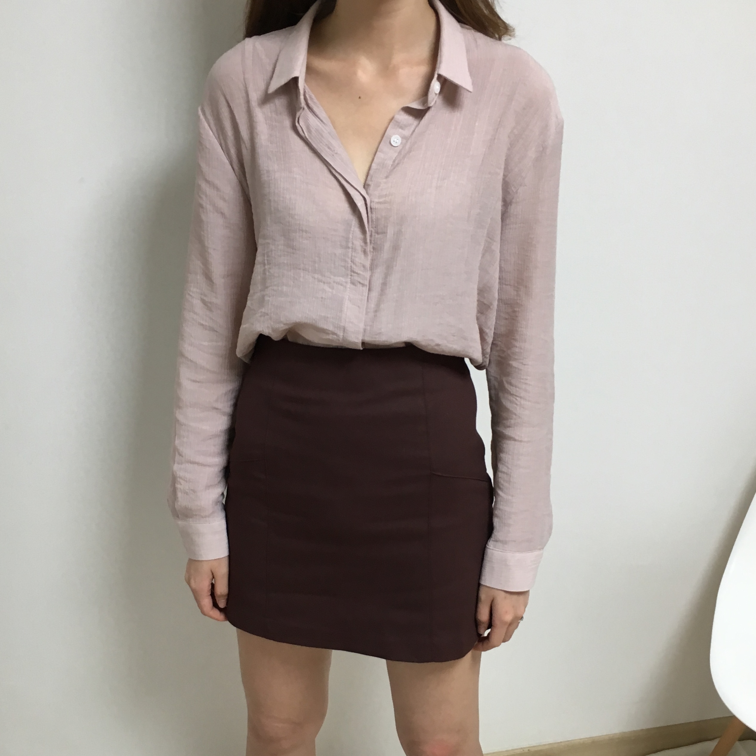 NEW FASHION LADY GIRL Blouse Manny lee blouse Whit