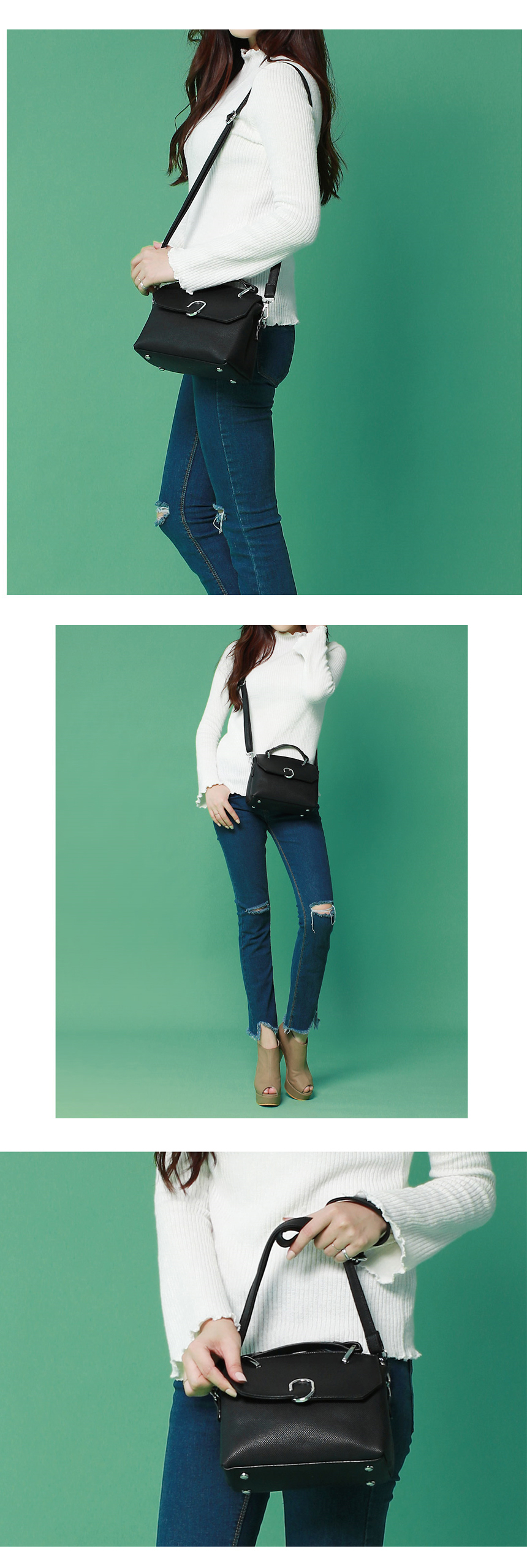 New Yuto Clip point Daily mini cross back Cute bac