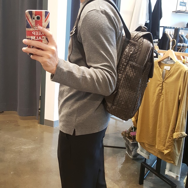 NEW BACKPACK Bottega's office backpack matches 