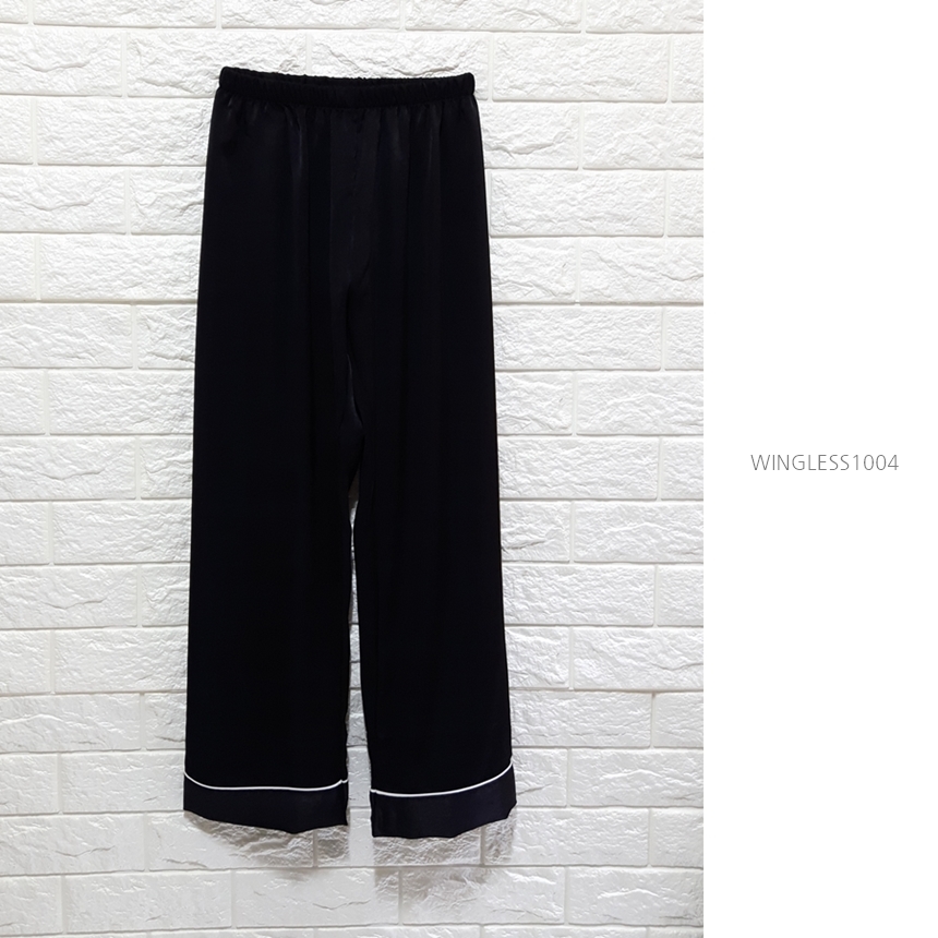 New modern style cheongsam knot couple pajamas paj