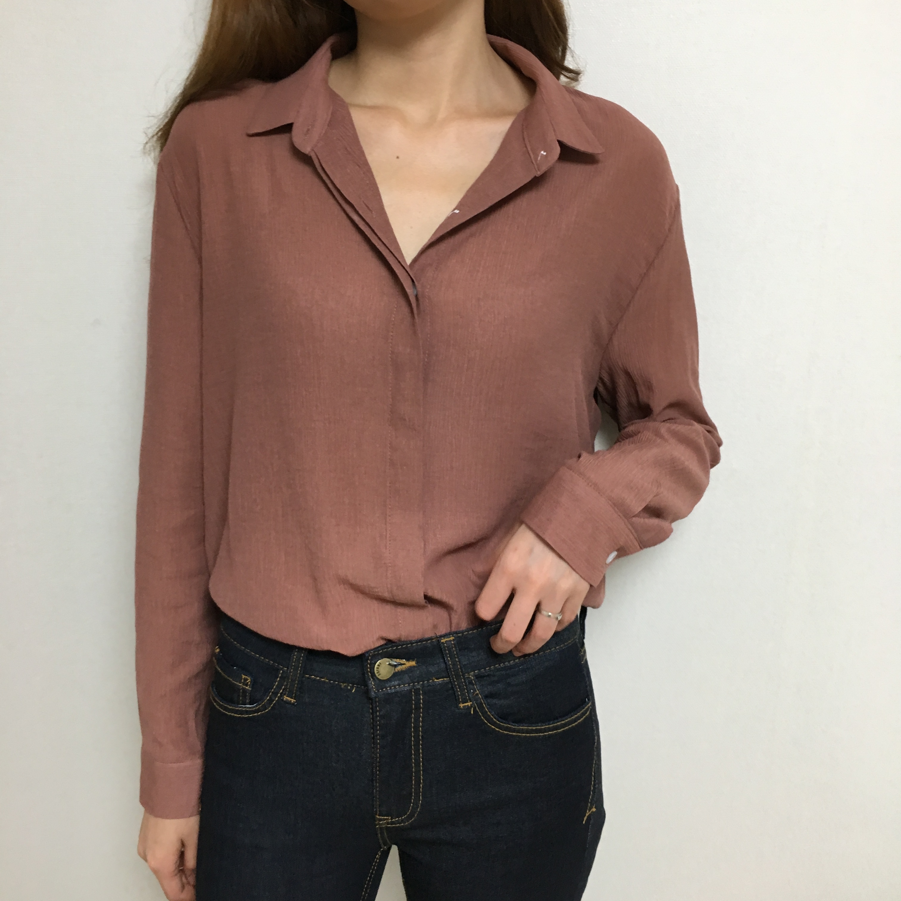 NEW FASHION LADY GIRL Blouse Manny lee blouse Whit