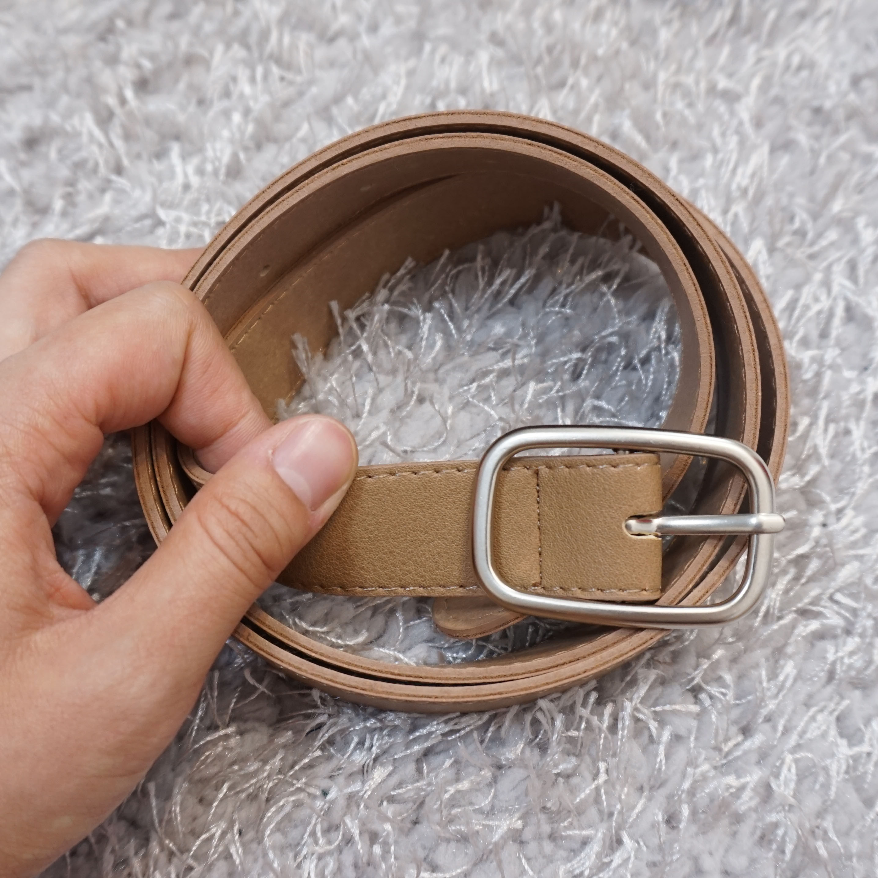 Denim Skirt Denim Span Unbalance Sheepskin Skirt M