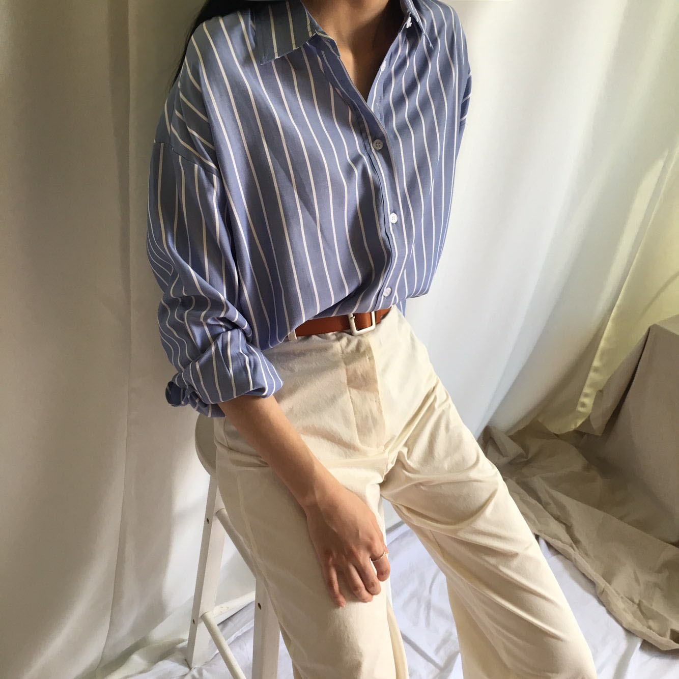 Unblocked Leather Belt Modern &amp Chic 20's Vi