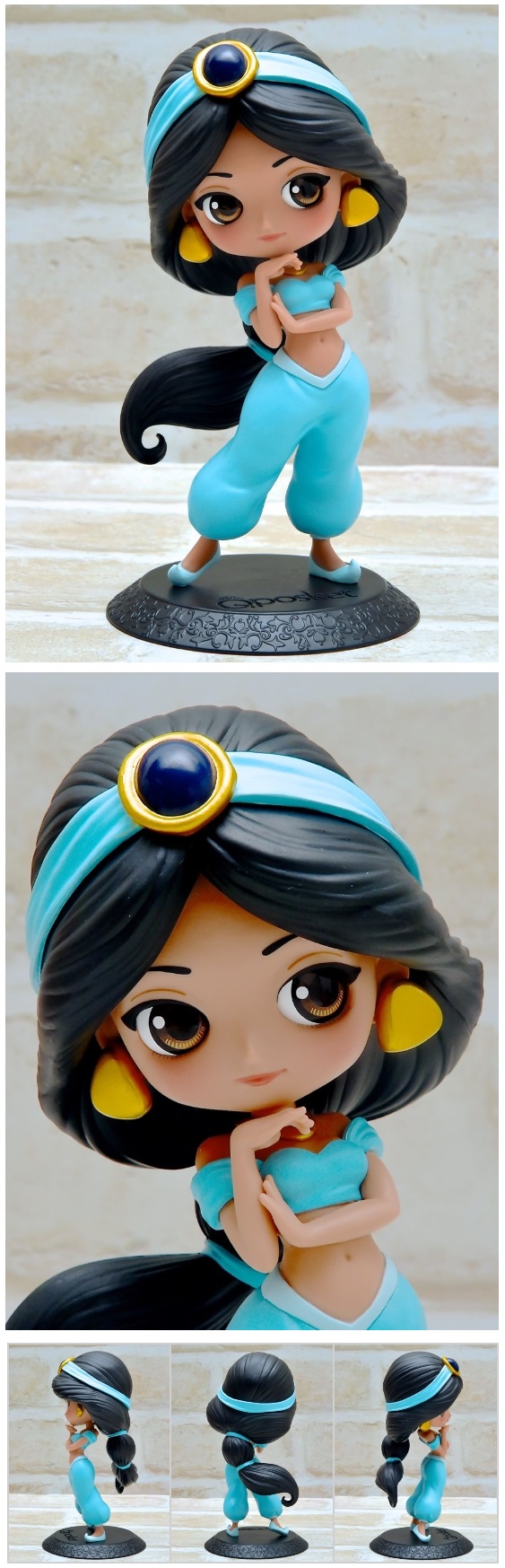 Banpresto Disney Q Posket Jasmine Cue Ford Figure 